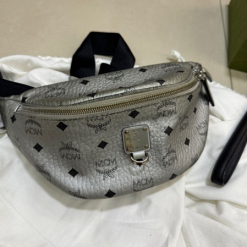 Bumbag mcm bạc