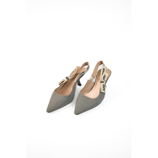 Dior JAdior Slingback Pump Grey Technical Fabric