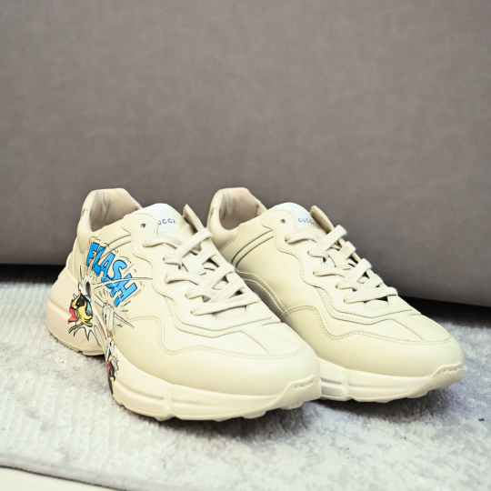 Gucci Rhyton Sneaker Cream Flash Print