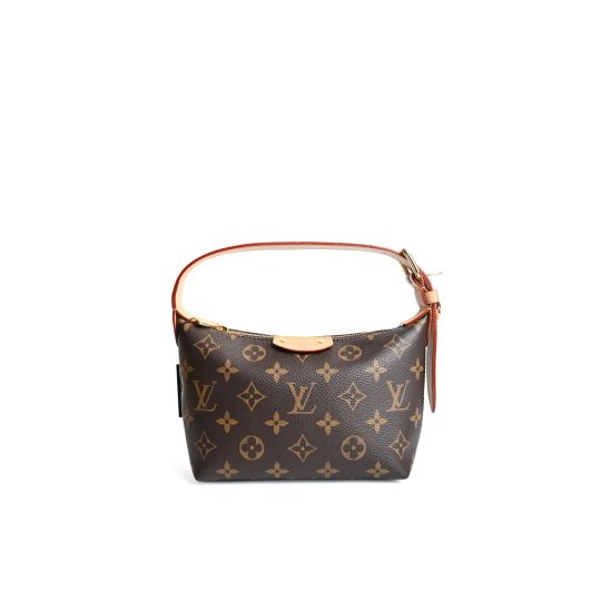 Louis Vuitton Carryall PM Monogram Canvas Brown Hobo