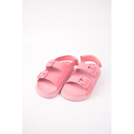 Gucci Rubber Slide Sandal Pink