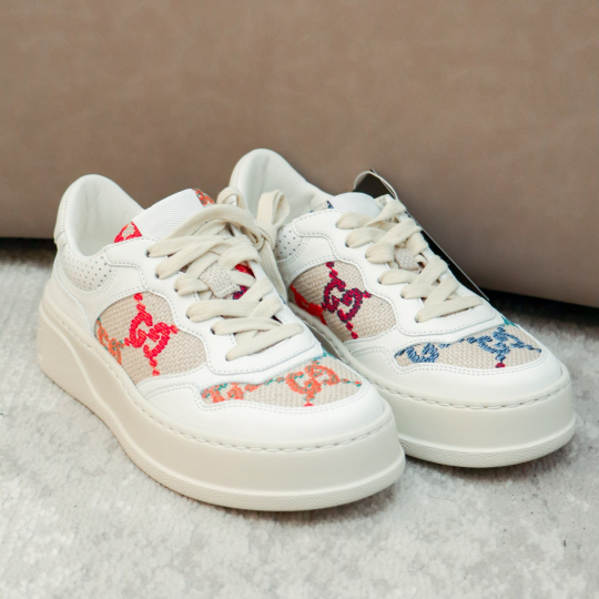 Gucci Screener Sneaker White Multicolor GG