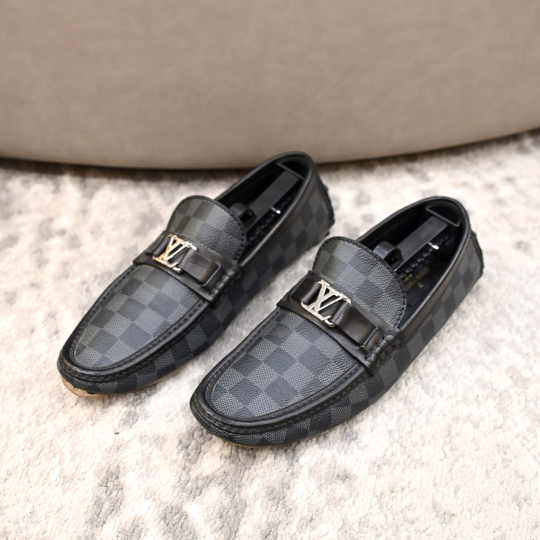 Louis Vuitton Monte Carlo Damier Graphite Loafer