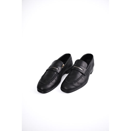 Louis Vuitton Penny Loafer Black Smooth Calfskin