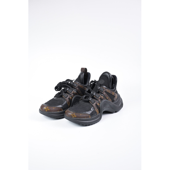 Louis Vuitton Archlight Sneaker Black Monogram Canvas and Leather