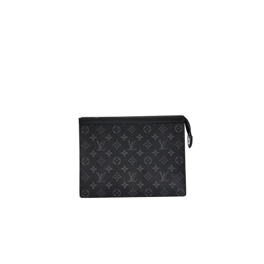 Louis Vuitton Pochette Voyage Monogram Eclipse Canvas