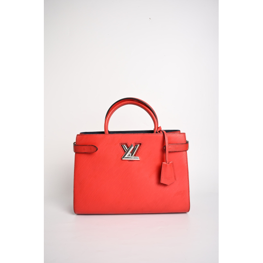 Louis Vuitton Twist Tote Epi Leather Red