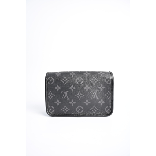 Louis Vuitton Messenger Bag Black Monogram Eclipse Canvas