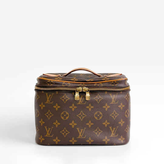 Louis Vuitton Nice Vanity Case Brown Monogram Canvas