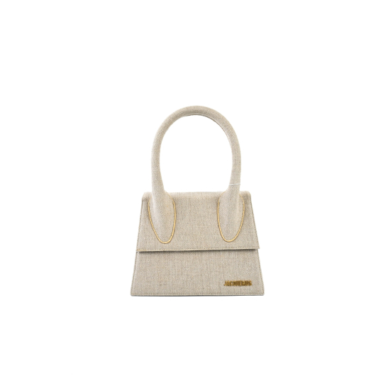 Jacquemus Le Chiquito Moyen Beige Linen