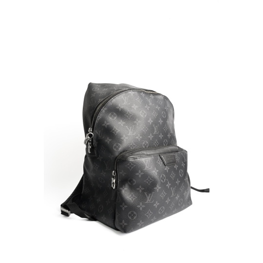 Louis Vuitton Discovery Backpack Monogram Eclipse Canvas Black Grey