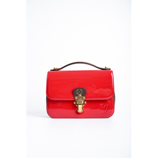 Louis Vuitton Cherrywood BB Red Patent Leather