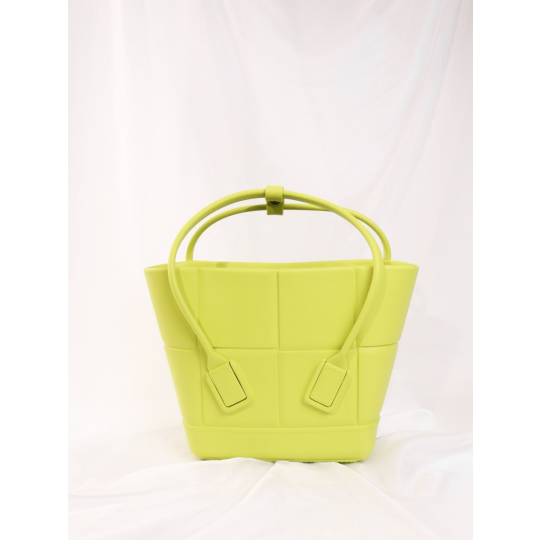 Bottega Veneta Arco Tote Mini Lime Leather