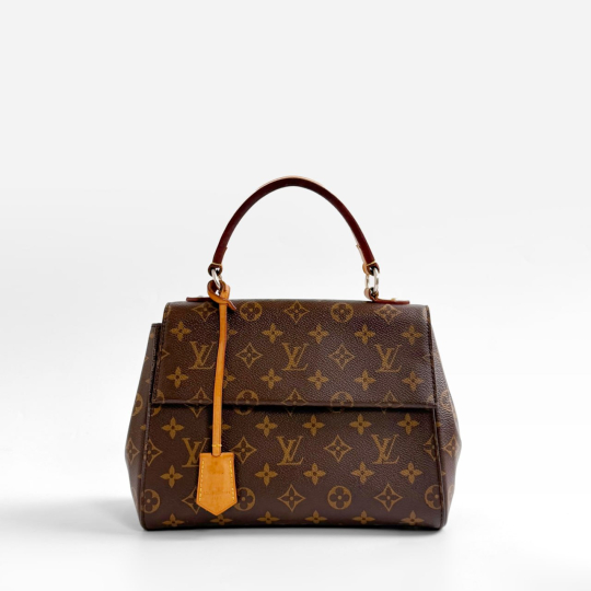 Louis Vuitton Cluny BB Monogram Canvas with Fuchsia Interior