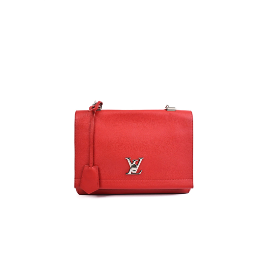 Louis Vuitton Lockme II BB Red Calfskin