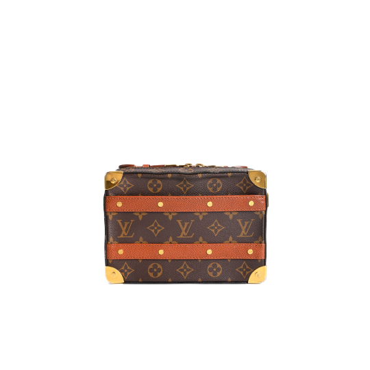 Louis Vuitton Petite Malle Souple Brown Monogram Canvas