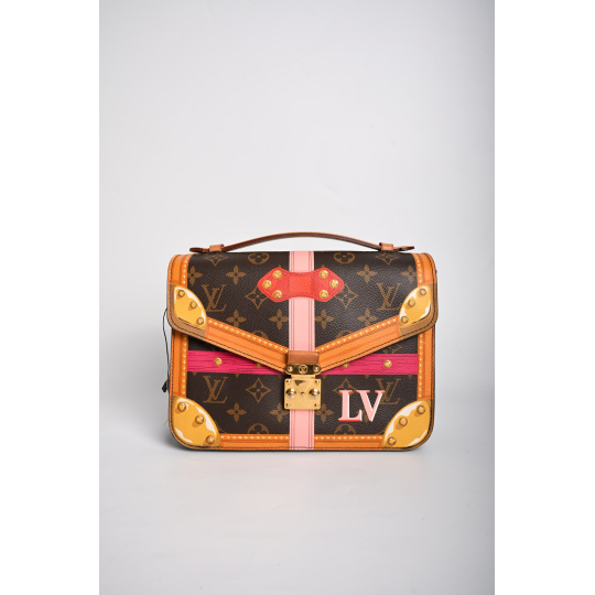 Louis Vuitton Pochette Metis Summer Trunks Monogram Pink
