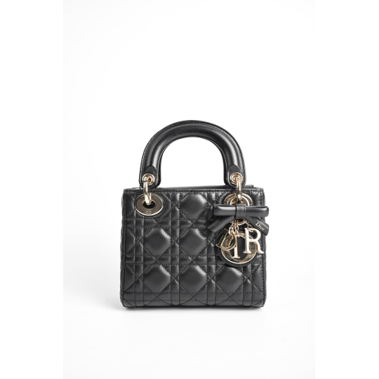 Dior Lady Dior Black Lambskin