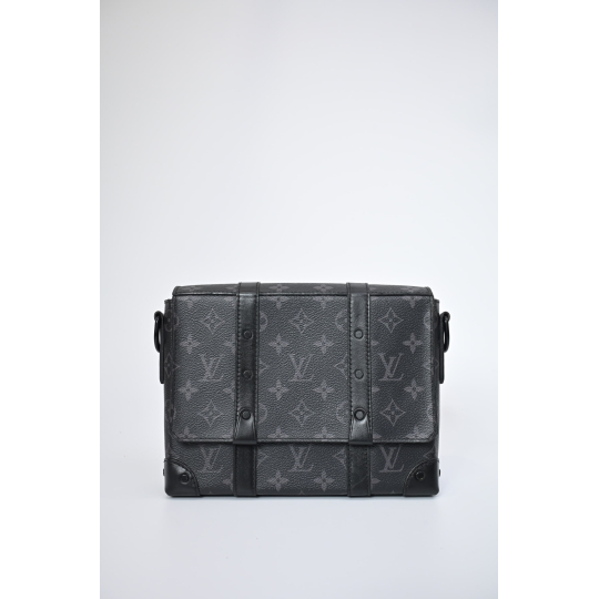 Louis Vuitton Trunk Messenger Monogram Eclipse Canvas