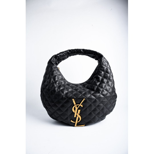 Saint Laurent Le 57 Hobo Black Quilted Lambskin