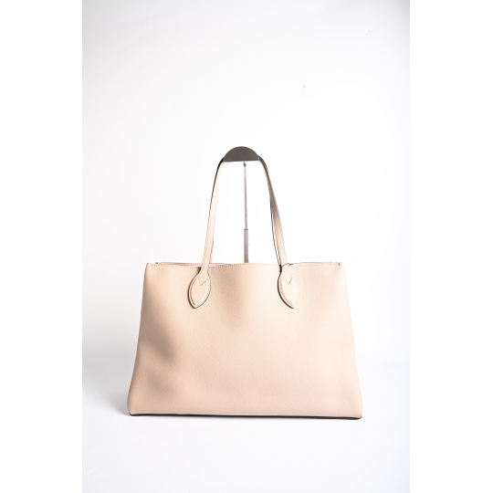 Louis Vuitton Lockme Shopper Beige Grained Calfskin Leather