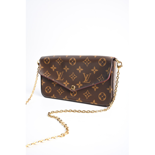 Louis Vuitton Pochette Felicie Brown Monogram Canvas