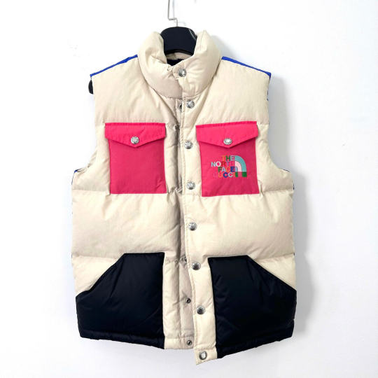 Áo Gile Lông Vũ Gucci x The North Face Size XS
