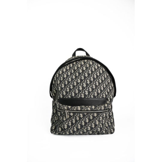 Balo Dior Rider Oblique Jacquard Be Đen