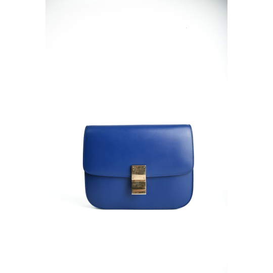 Celine Classic Box Medium Xanh Cobalt