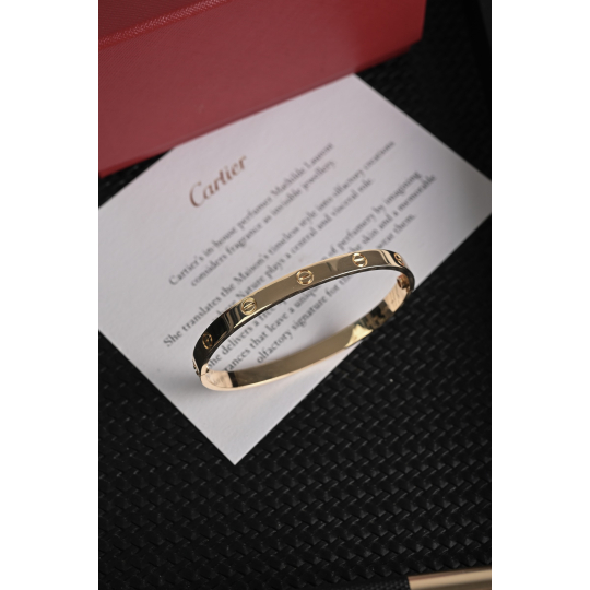 Cartier Love Bracelet Rose Gold Size 20