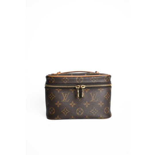 Túi LV Nice Mini Monogram Canvas Nâu GHW Chip