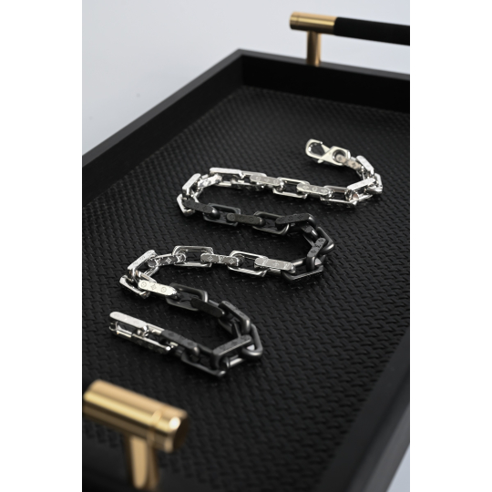 Louis Vuitton Chain Links Necklace Silver