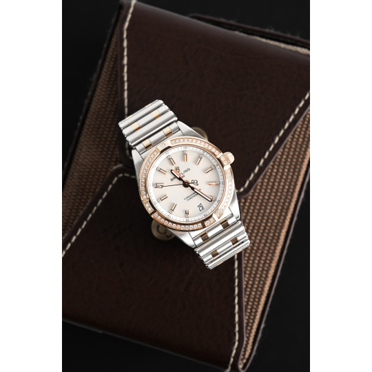 Breitling Chronomat Two Tone Watch Steel and Gold