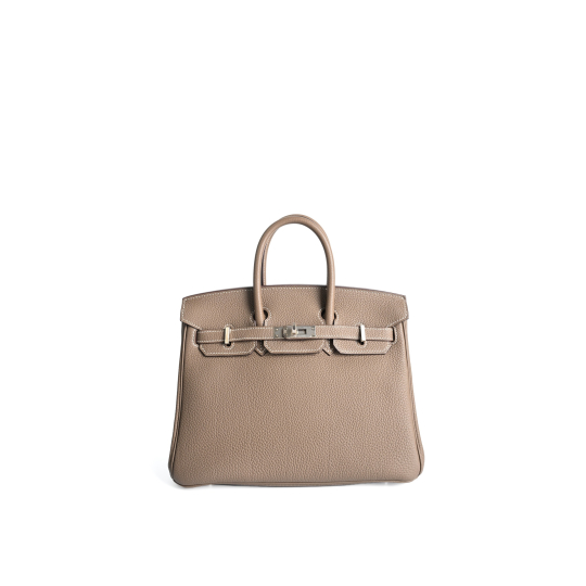 Túi Hermès Birkin 25 Togo Etoupe PHW StZ Fullset