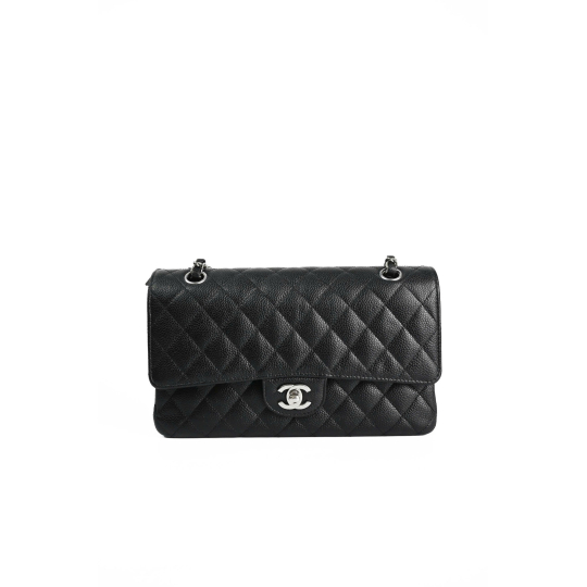 Túi Chanel Classic Double Flap Caviar Đen GHW
