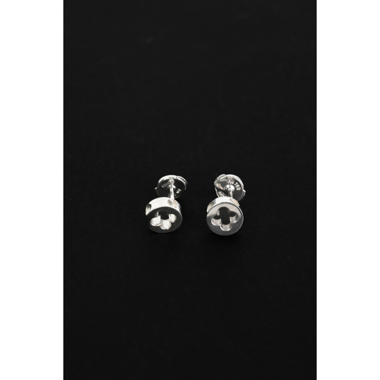 Louis Vuitton Blossom Earrings White Gold