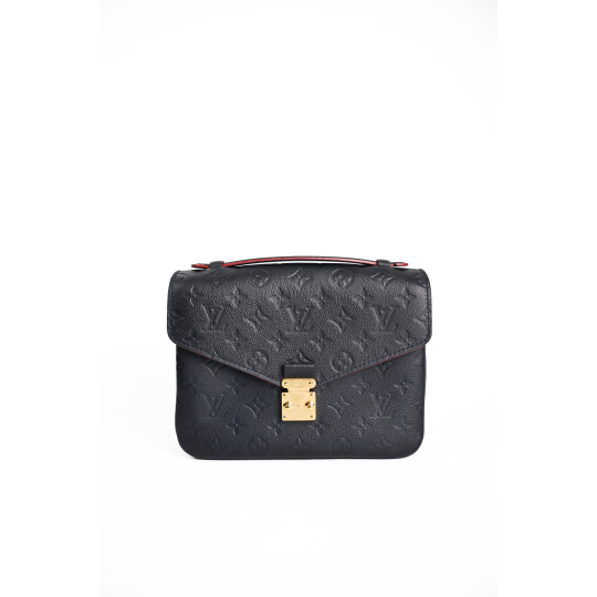 Túi Louis Vuitton Pochette Métis Monogram Empreinte Xanh Navy GHW