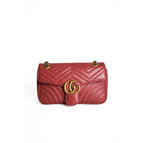 Túi Gucci GG Marmont 26 Đỏ GHW