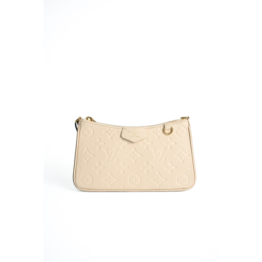 Túi Louis Vuitton Easy Pouch On Strap Monogram Empreinte Kem GHW Fullset