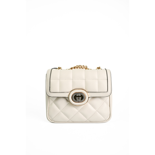 Túi Gucci Deco Mini Trắng GHW