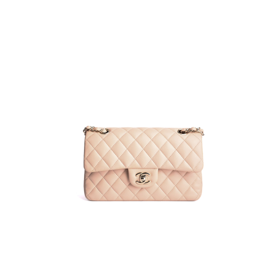 Chanel Classic Flap Medium Caviar Hồng Nude