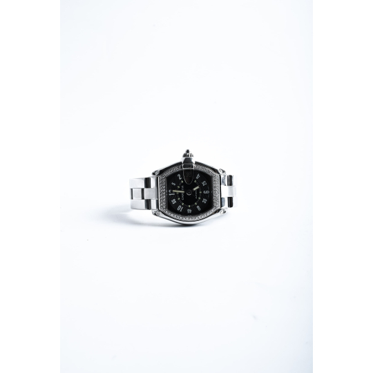 Cartier Roadster Đồng Hồ Viền Kim Cương