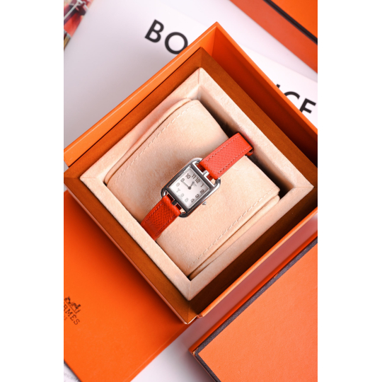 Hermès Cape Cod Đồng Hồ Dây Da