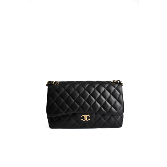 Chanel Classic Flap Maxi Đen Da Caviar