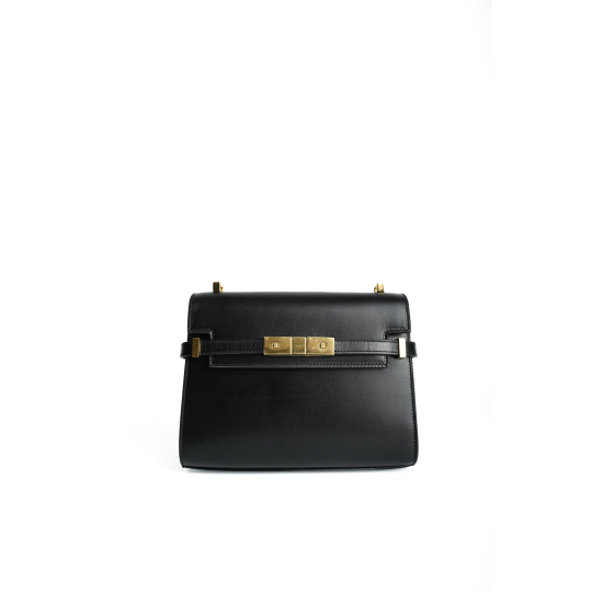Yves Saint Laurent Manhattan Đen Da Trơn