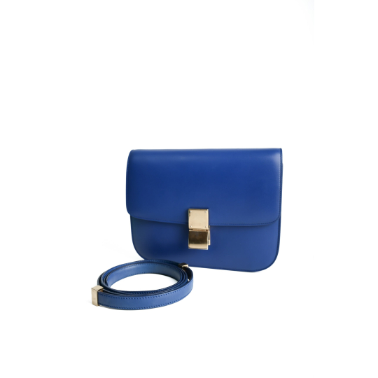 Celine Classic Box Medium Xanh Cobalt