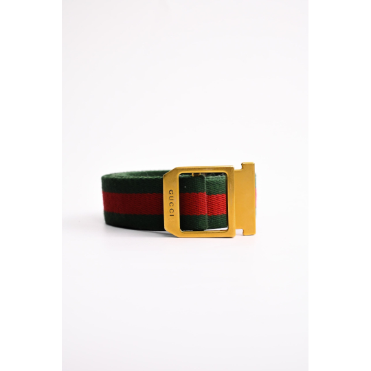 Gucci Web Thắt Lưng Canvas