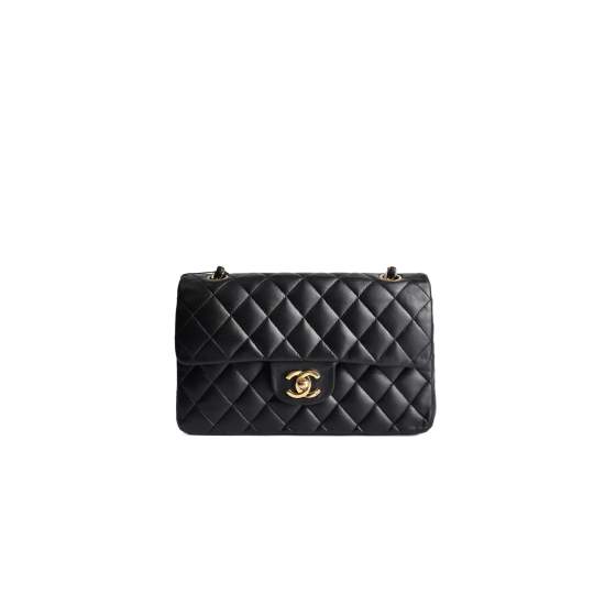 Chanel Classic Flap Medium Đen Da Cừu