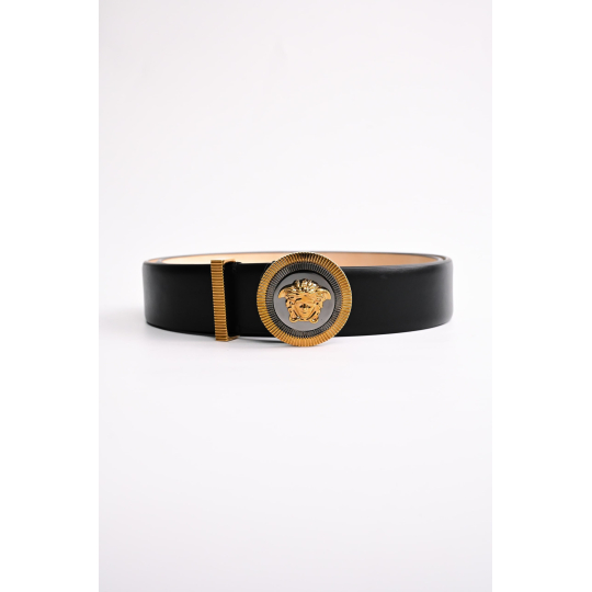 Versace Medusa Thắt Lưng Khoá Tròn