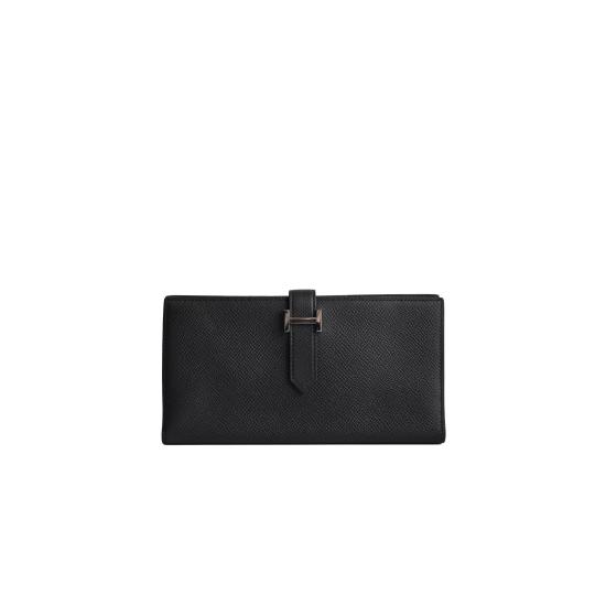 Hermès Béarn Ví Dài Đen